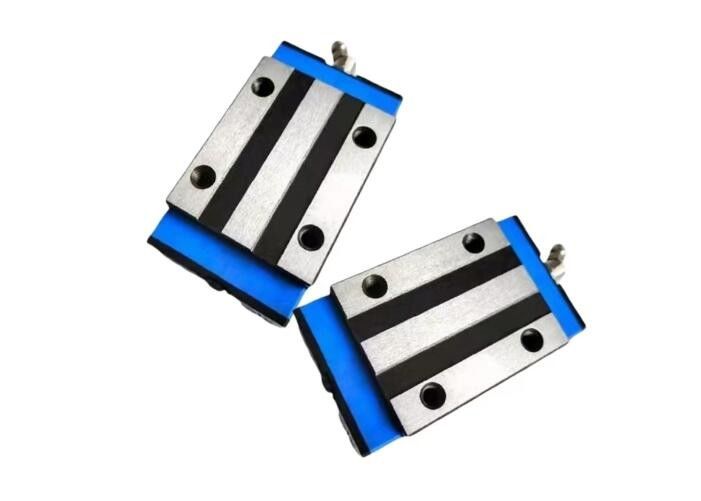 Ball Linear Guideway 0.2-0.6cm³/Hr Rail และ Block Lock ประเภทสกรูรู